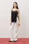 Lace Strapped Blouse Black - 3