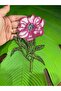 20X11 cm Embroidery Flower Arma Sewing Applique Pink - 2