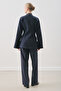 Aroa Tie-Up Jacket Navy Blue - 6