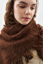 Tassel Scarf Brown - 2