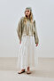 Linen Crush Effected Bluz Green
