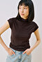 Easy Sleeveless Blouse Brown - 6