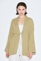 Muslin Wide Sleeve Kimono Sage - 2