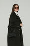 Textured Leather Bag Black - 6