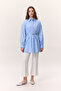 Belt-Detained Tunic Blue - 4