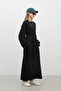 OVERSIZE COTTON DRESS BLACK - 7