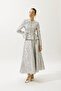 Mary Evening Jacquard Jacket Blue - 4