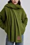 COZY SOFT TEXTURED WRAP GREEN - 3