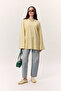 Wide Sleeve Oversize Tshirt Yellow - 2