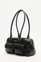 Retro Bag with Pockets Black - 7