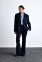 Classic cut blazer jacket navy blue - 6