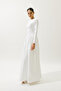 Lora Evening Dress Ecru - 4