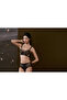 Lace Detailed Tulle Underwire Bra Panty Lingerie Set - 4