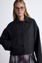 Dori̇ Short Bowling Coat Anthracite