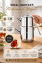 Jumbo Teapot Set Platinum