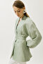 Jacquard Organza Kimono Mint - 5