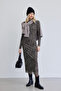 Patterned Tul Dress Citir Flower - 3