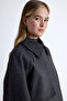Mari̇ k Double-Breasted trench coat anthracite - 4