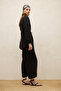 LINEN BALLOON SLEEVE SHIRT BLACK - 7