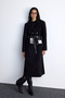 Custom made maskuline coat black - 3