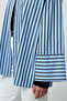 Striped Cotton Shirt Blue Stripe - 5