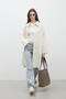OVERSIZE TECHNICAL FABRIC TRENCHCOT VANILY - 3