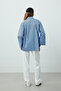 Striped Cotton Shirt Blue Stripe - 6