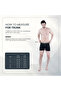 Trunk 3-Pack for Men 100% Combed Cotton Breathable Innerwear - Grey/Black/Navy Blue - 6