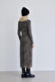 Patterned Tul Dress Citir Flower - 7