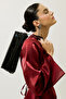 Prism Form Patent Leather Bag Black - 3