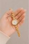 Pinterest Women's Steel Watch Minimal Gold Color Vintage |   Old Money Luxury Elegant Stylish Women's Wristwatch |   Premium Steel Women's Watch 2026 - 8