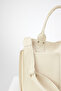 Leather Everyday Bag Beige - 4