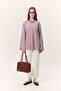 Wide Sleeve Oversize Tshirt Lila - 2