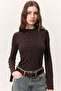 Evaze Kollu Body Aci Kahve - 4