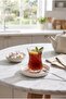 Copper Geo Porcelain Tea Plate - 4