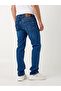 Regular Fit Dark Blue Lycra Jeans - 5