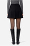 Women's Black a Form Mini Skirt - 4