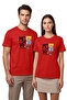 Move Forward Bereli Teddy Bear Printed Oversized Regular Fit Unisex T-Shirt