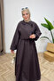 Molly Nelly Women's Long Hijab Trench Dress
