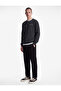Regular Fit Cotton Pocketed Elastic Waist Trousers with Drawstrings