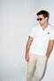 Men's Regular 100% Cotton Soft Breathable Fabric Polo Collar Tshirt - 7