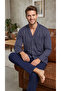100% COTTON SUPERIOR BUTTONED PAJAMA SET 940 - 2