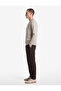 Regular Fit Cotton Pocketed Elastic Waist Trousers with Drawstrings - 2