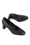 , Women's Genuine Leather Heeled Shoes 1611059Z1315 Black - 6