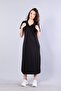 26675 polo neck modal fabric dress - 3