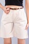 5439 shorts with belt accessory - 5
