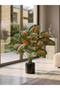 Red Monstera Artificial Plant 75 cm - 18 Leaves - 6