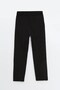 Combed Fabric Ribbed School Pants Two Thread 30/150 Age 11-15 - 2