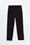 Combed Fabric Ribbed School Pants Two Thread 30/150 Age 6-10 - 2