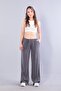 5424 Casual Pants with Elastic Waist and Pockets